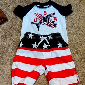 Play sports bathing suit for boys size 4